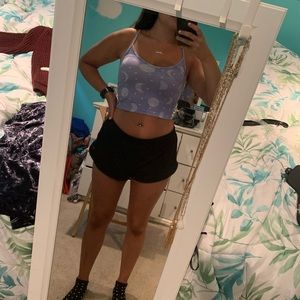 Lavender Crop Top